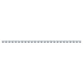 Bande Rideau Crochet Rail Argent 1 m Acier inoxydable