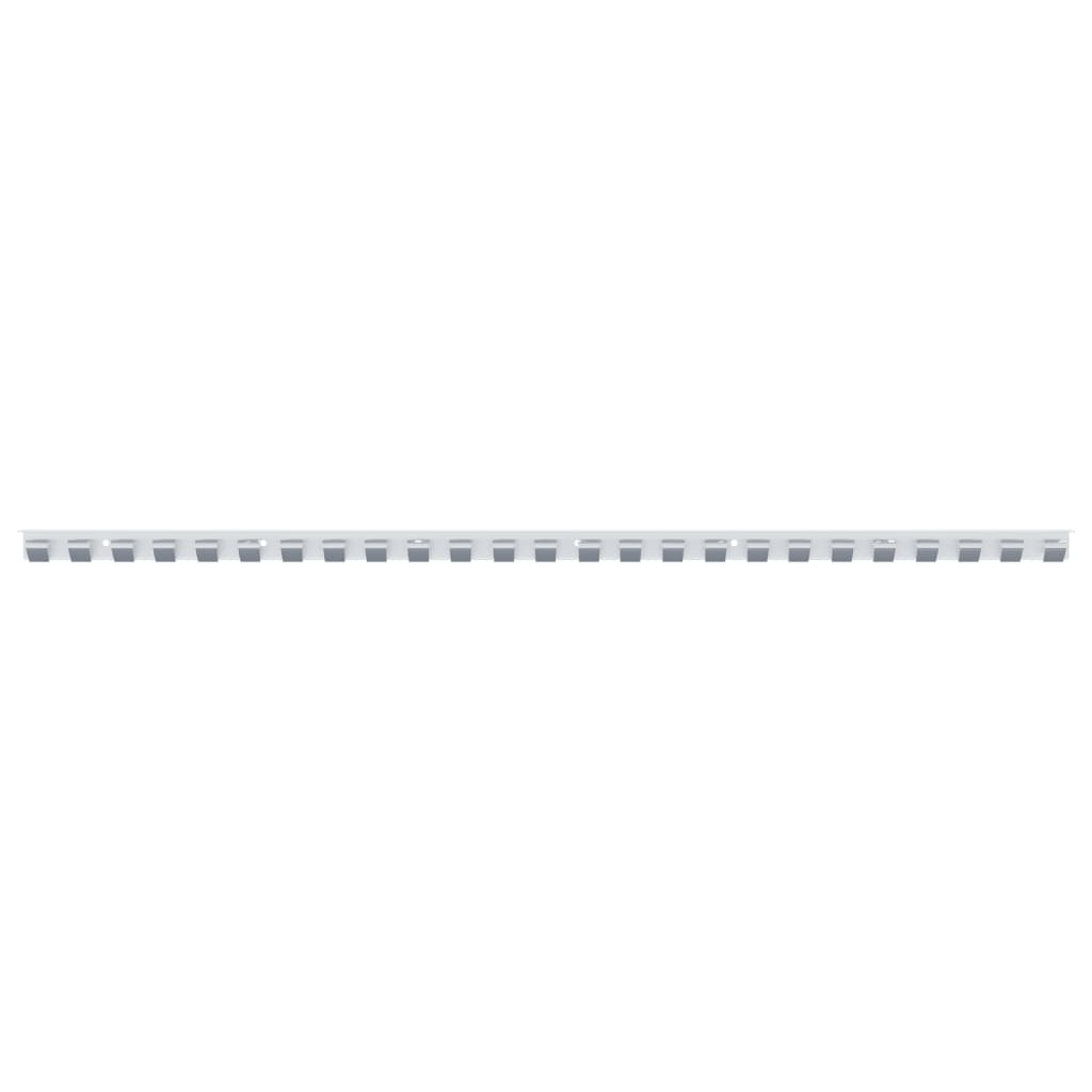 Bande Rideau Crochet Rail Argent 1 m Acier inoxydable