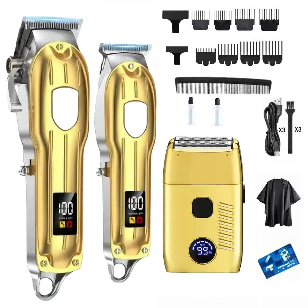 Ensemble de pinces professionnelles en aluminium pour hommes