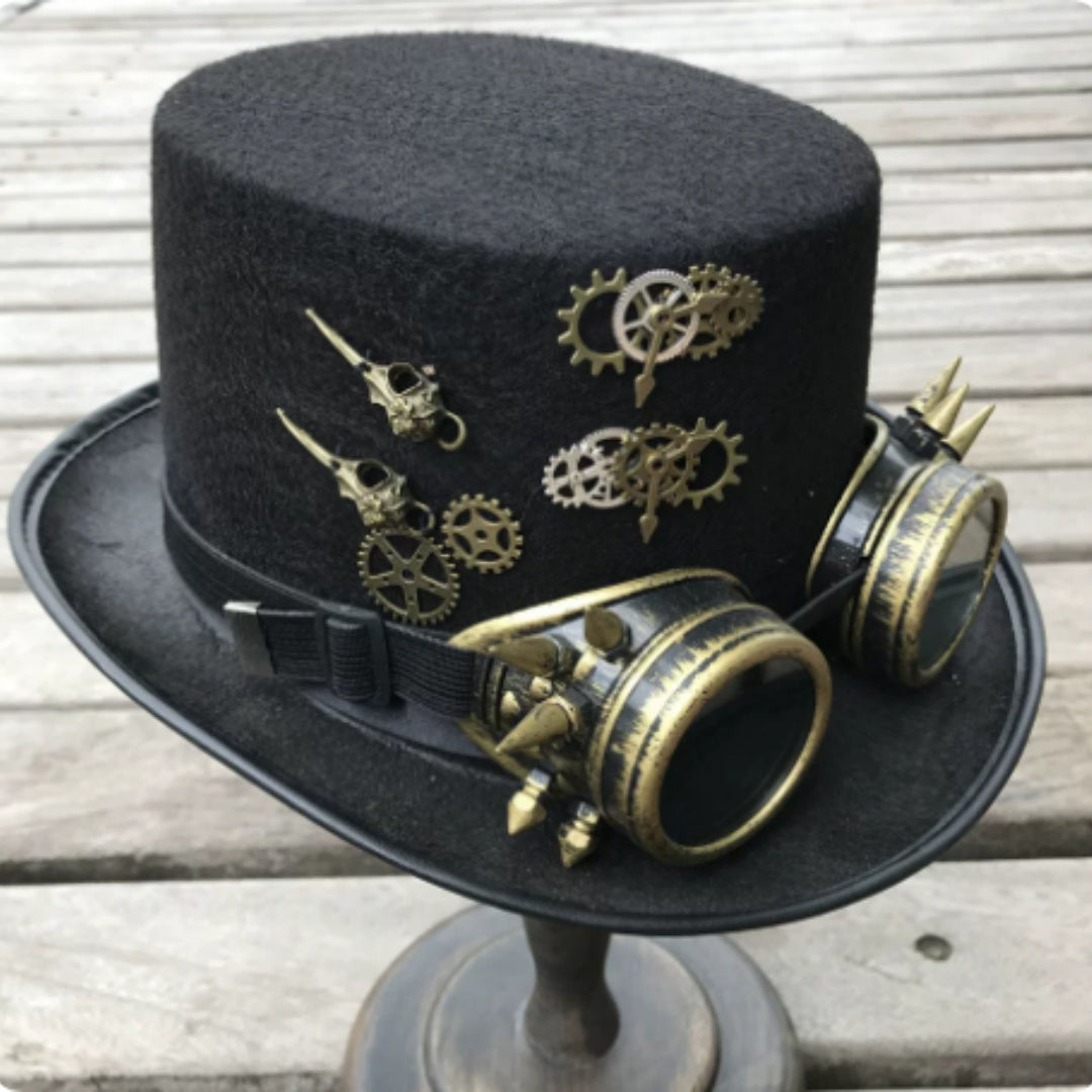 Chapeau Steam Retro Street Gear Punk Hat