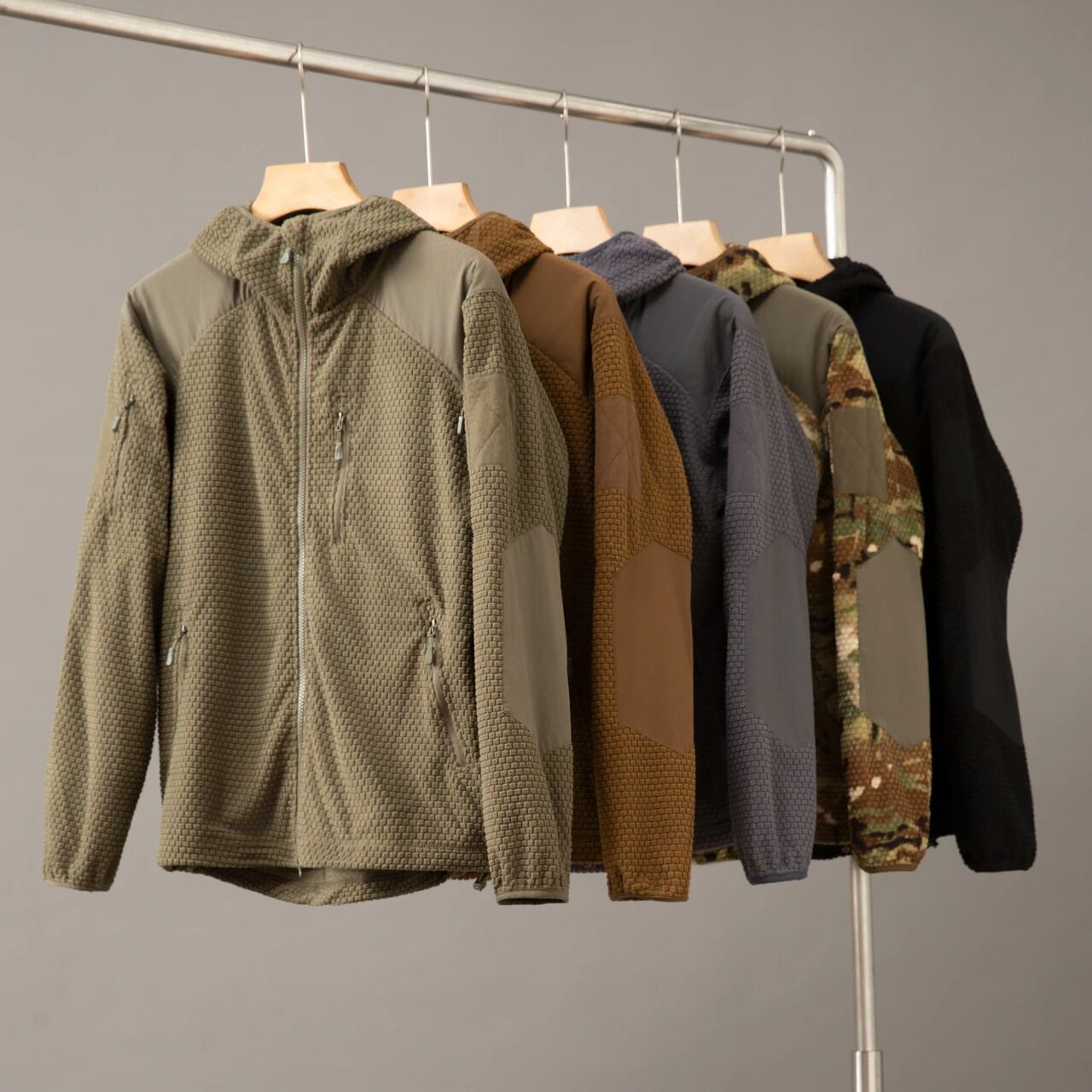 Veste à capuche tactique pour hommes
