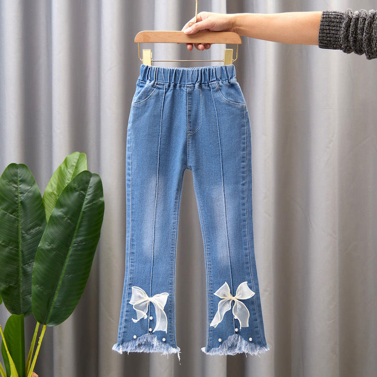 Pantalons à jambes larges pour enfants Conférencier occasionnel