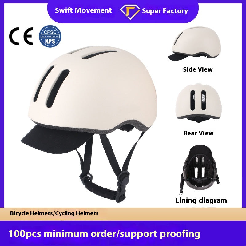 Vélo vélo intégré Roller balance de patinage voiture City Leisure Casque fixation vélo