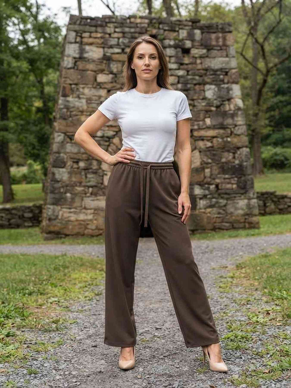 Ladies Long Trousers