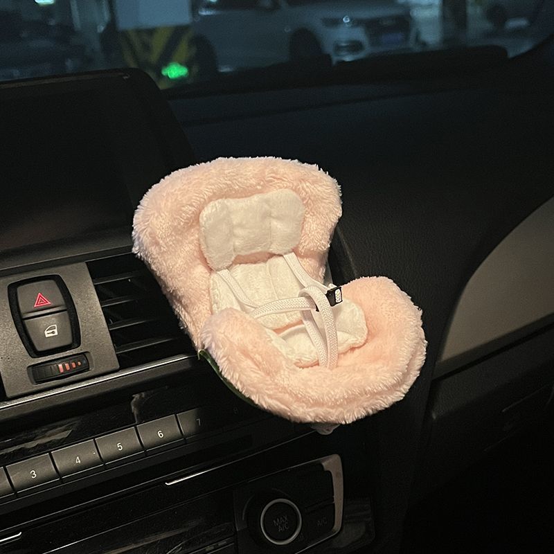 Cute Automobile Aromatherapy Baby Doll Seat Car Air Vent Decoration