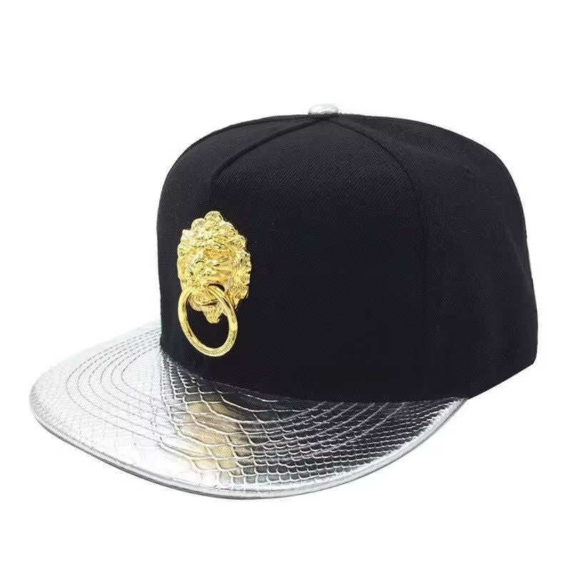 Casquette de baseball en cuir PU pour hommes