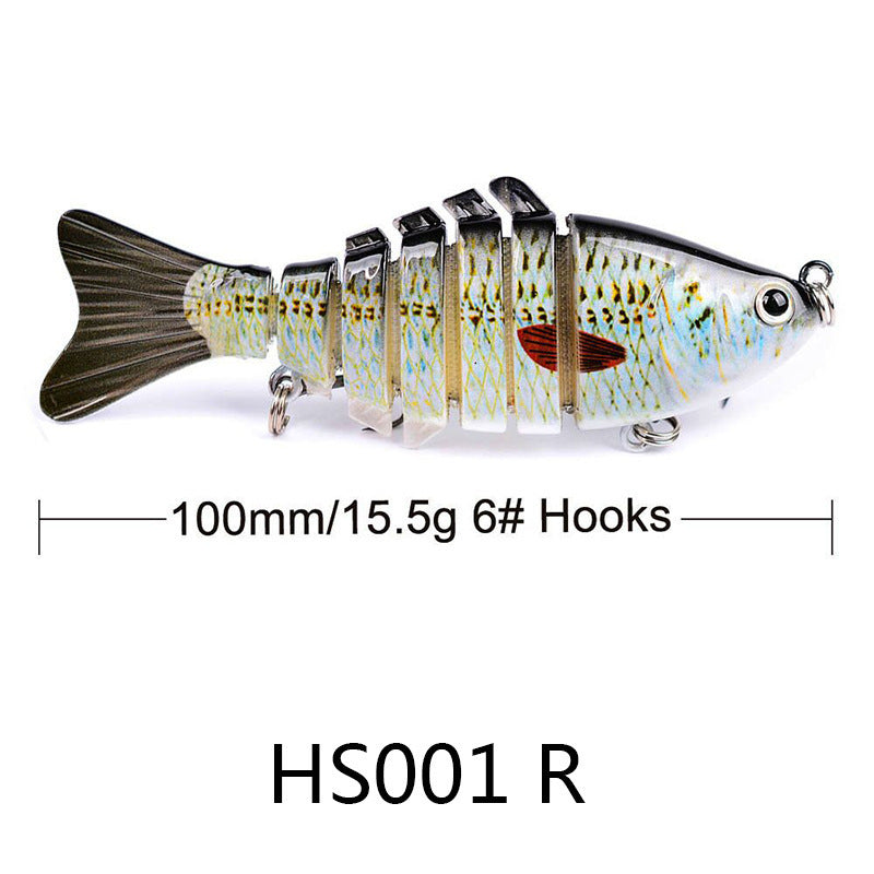 Lure de poisson Knotty Lure en plastique Lure Bionic Bait Style Lure de pêche bionique