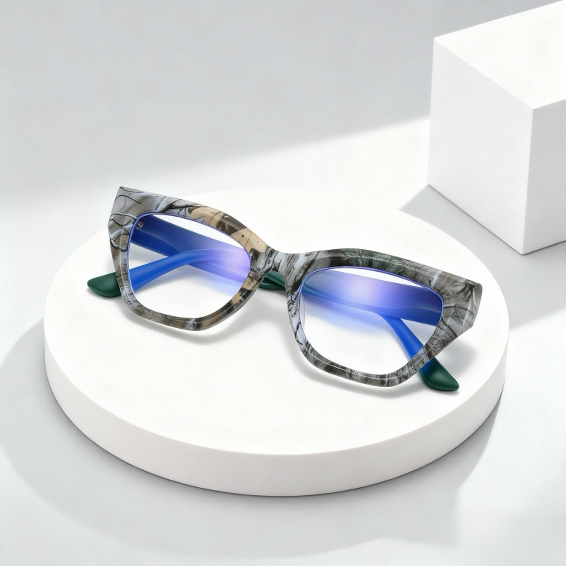 Lunettes Presbyopiques de lumière anti-bleu avec charnières de printemps