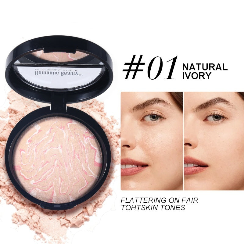 7 Couleur en poudre molle tonifiant lisse silky peau et longue durée de maquillage