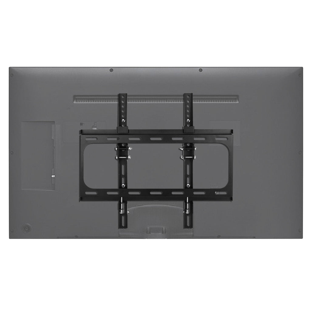 Support mural 1Pc TV Tilt Double bras Support TV VESA 400x400mm maximum pour les téléviseurs 26-55in