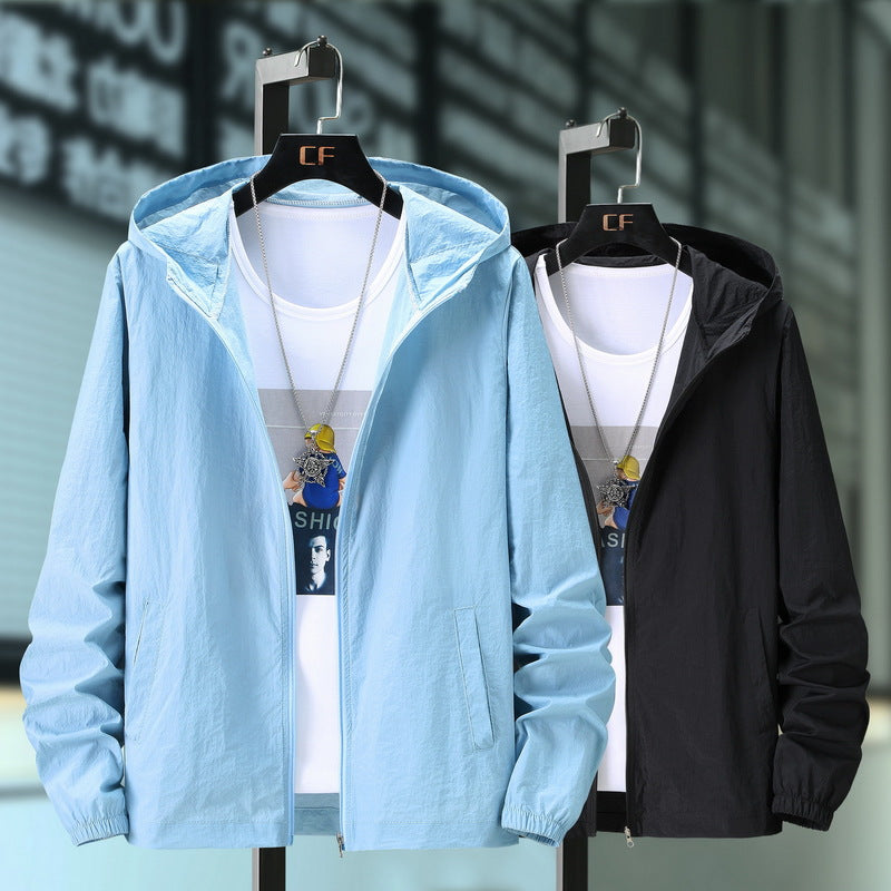 Vêtements de protection solaire à capuchon à la mode Plus-taille