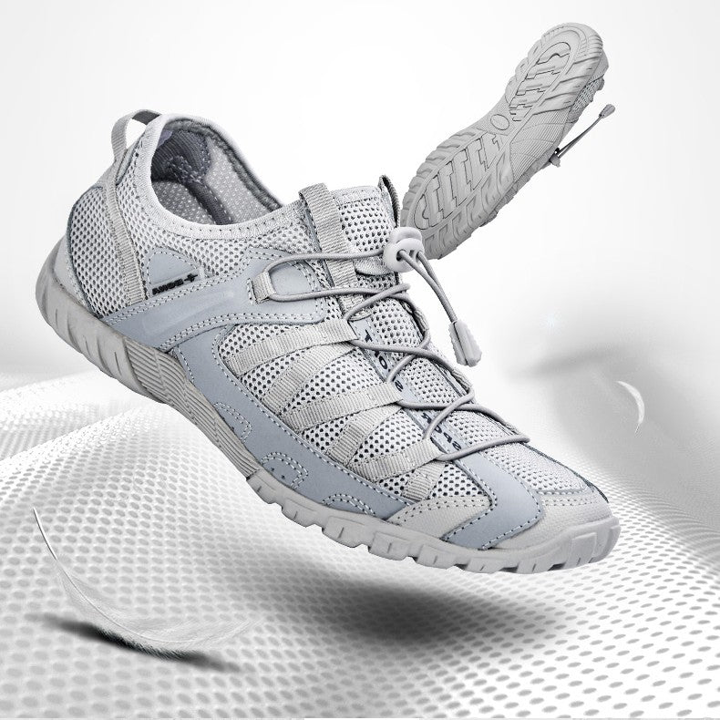 Chaussure décontractée pour homme légère et confortable avec surface respirante en mesh