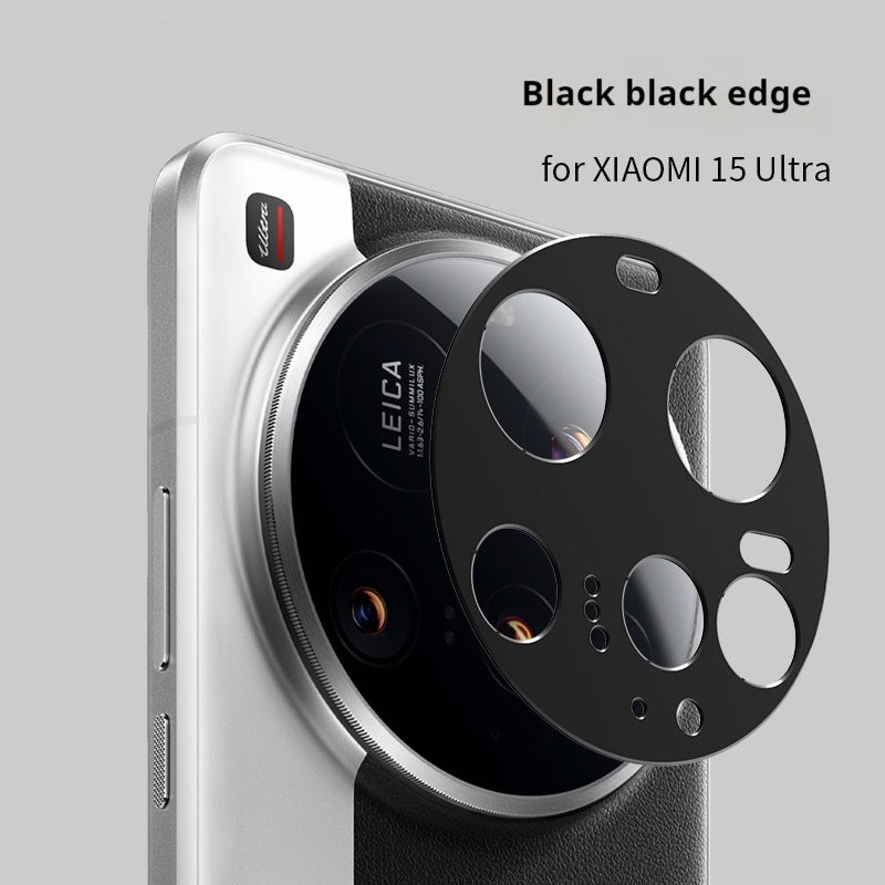 Suitable for Xiaomi 15 Ultra Two-Color Lens Protector Mirror Frosted Drop-Resistant