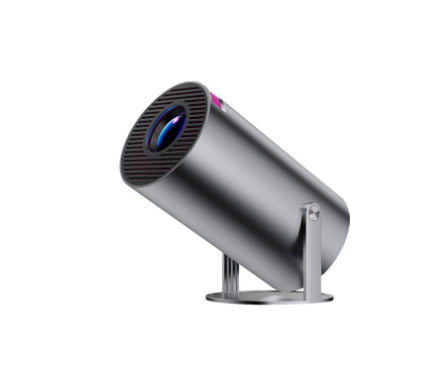 Projecteur portable Petit projecteur droit pour usage domestique 180 degrés Angle de projection Auto