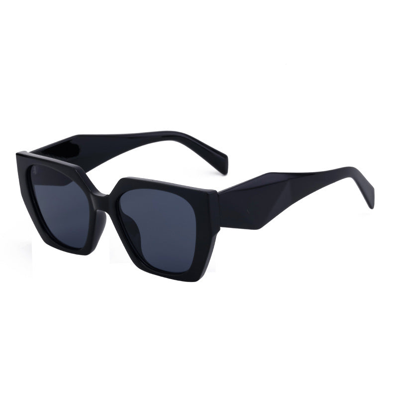 Lunettes de soleil à large temperature Cat-Eye pour femmes