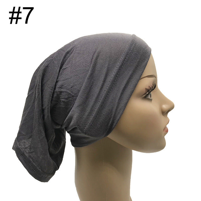 Chapeau tubulaire modulaire de base en couleur unie