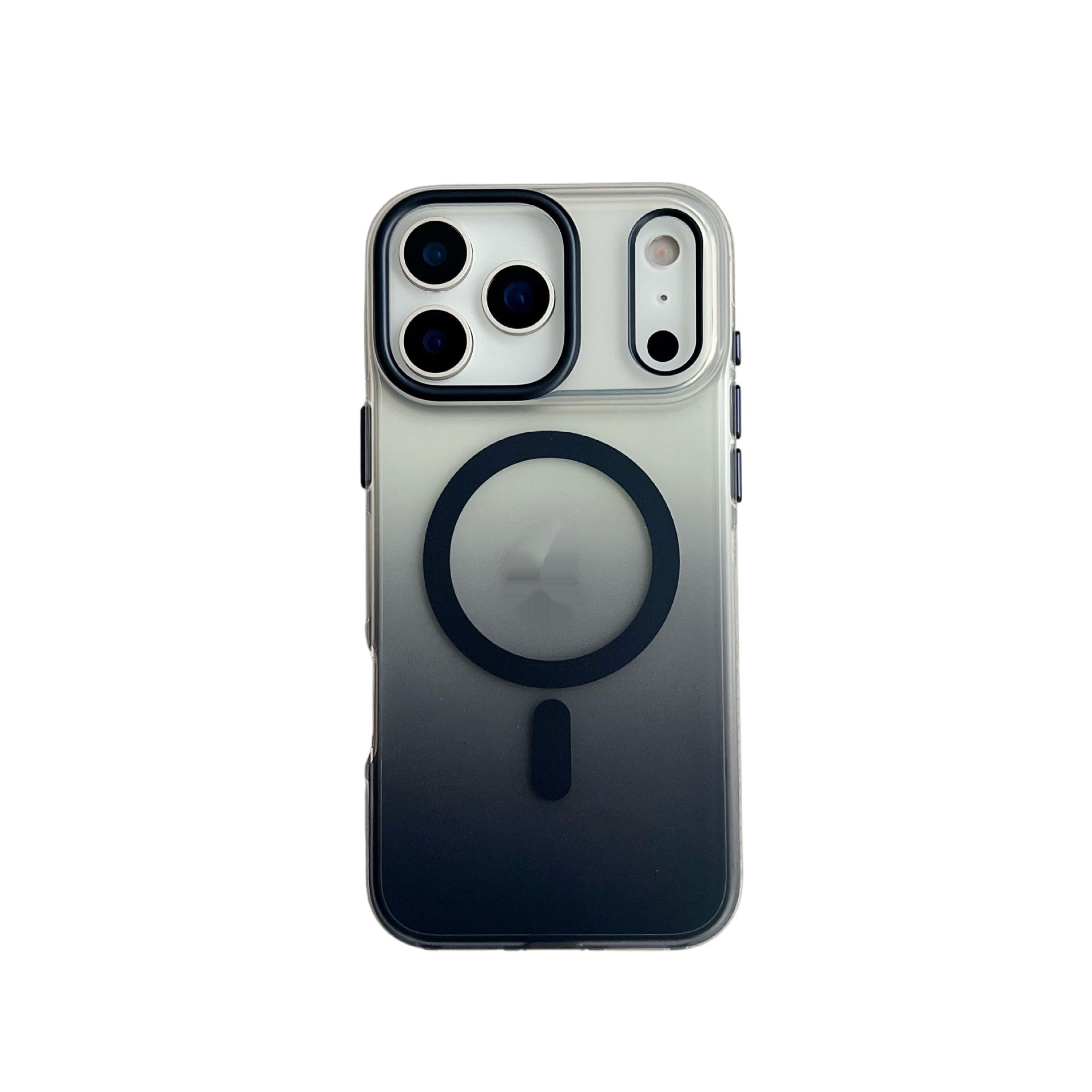 Aurora magnétique gradué laser Applicable 17ProMax Étui de protection pour téléphone portable gelé