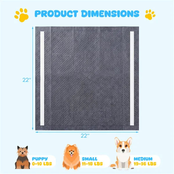 150 Charcoal 24"x24" Dog Strollers