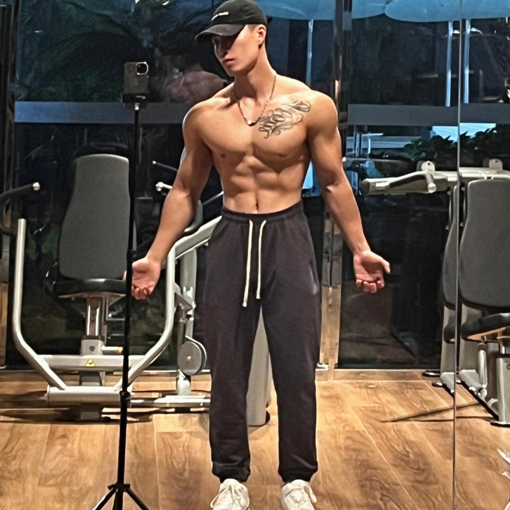 Sweatpants polyvalents casuals élastiques pour hommes
