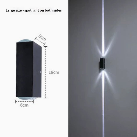 Lampe murale décorative étanche