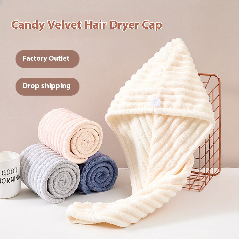 Bouchon de séchage des cheveux Candy Velvet