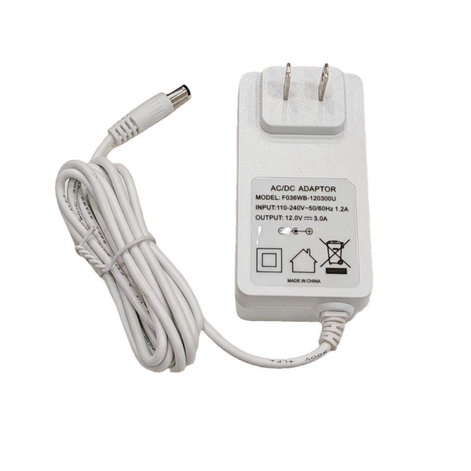 12V3A Adaptateur d'alimentation 5521 Plug