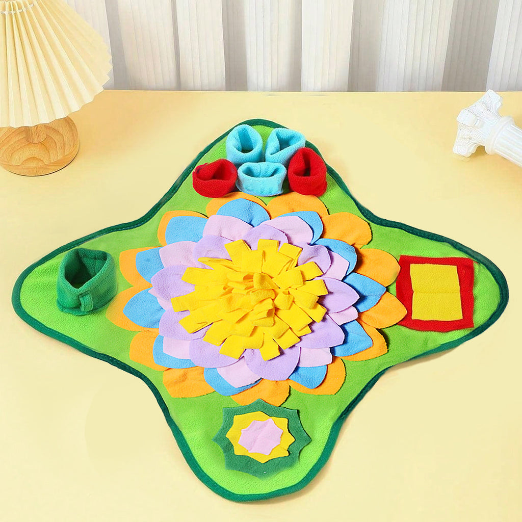 Pet Smell Mat Puzzle Chien Entraînement Cacher les aliments Couverture