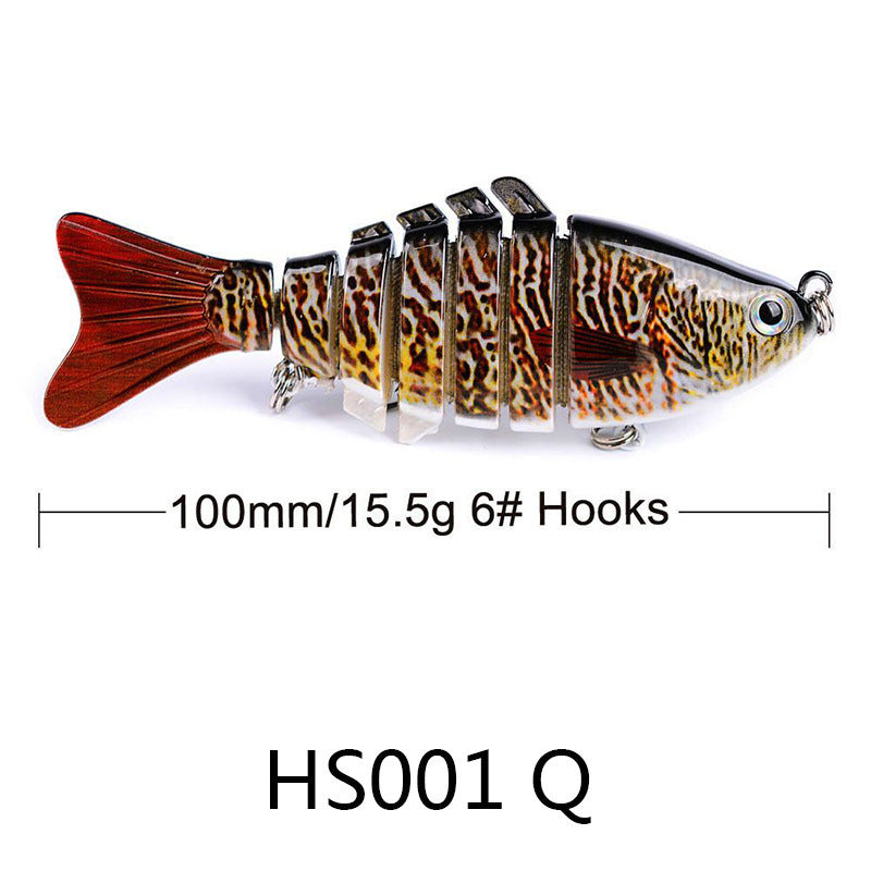 Lure de poisson Knotty Lure en plastique Lure Bionic Bait Style Lure de pêche bionique