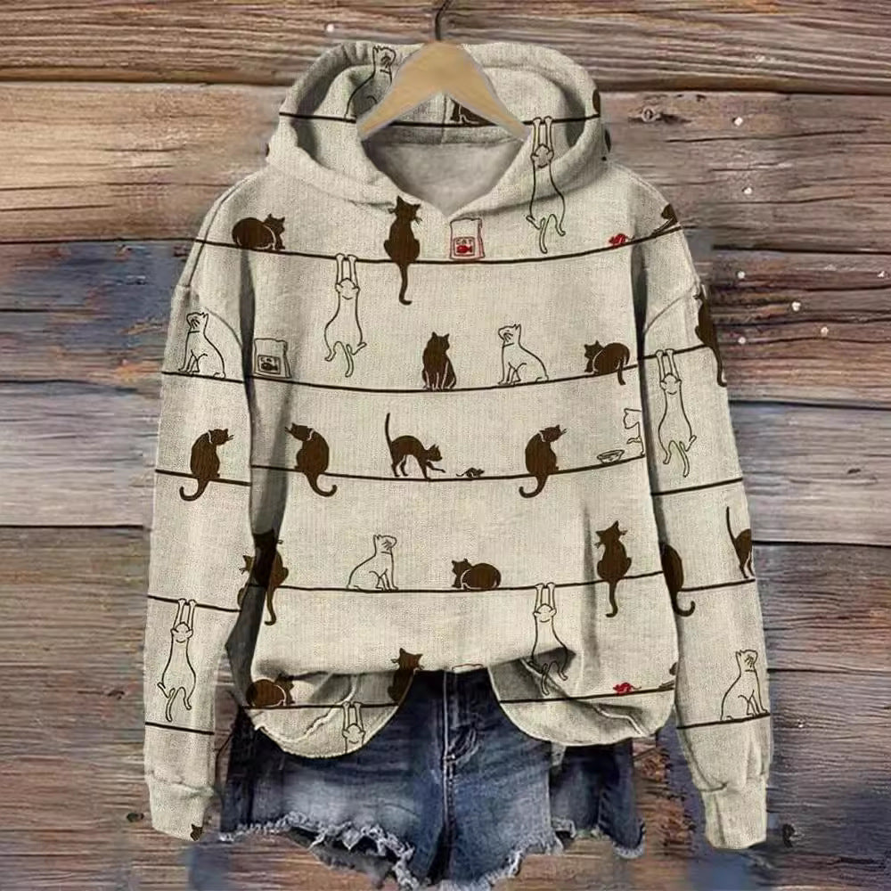 Cherry Blossom Print Trendy Casual Top Jacket