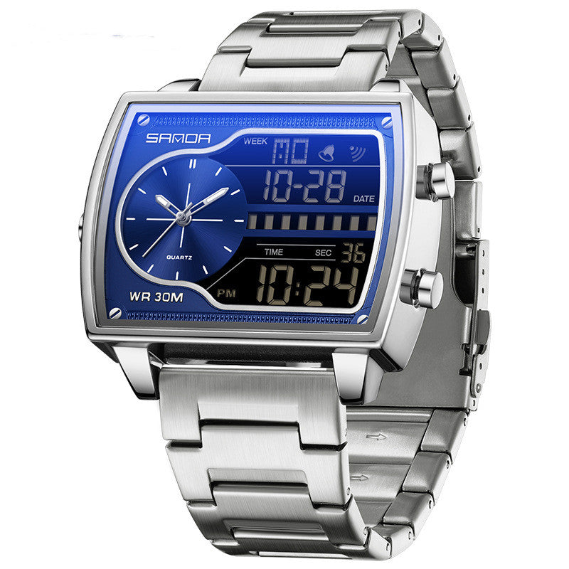 Montres électroniques multifonctionnelles pour hommes