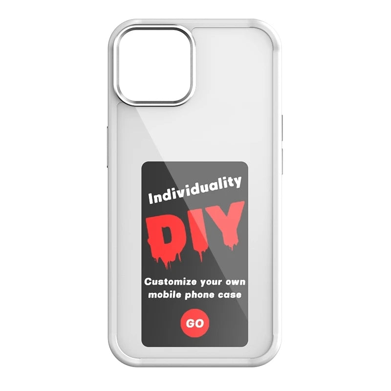 E-ink Screen Phone Case Unlimited Screen Projection personnalisation Phone Cover Batterie Gratuit