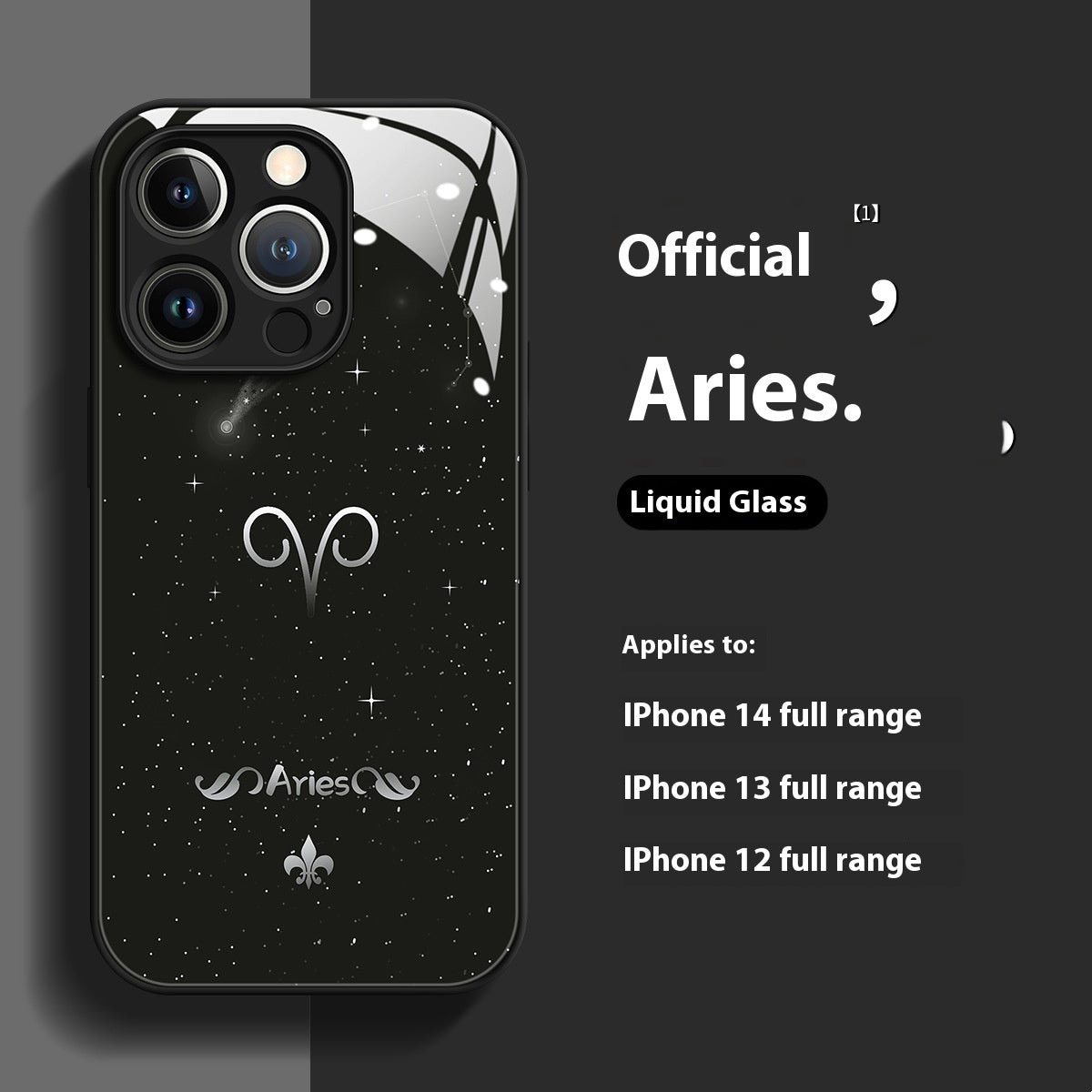Constellation Symbole boîtier de téléphone verre liquide