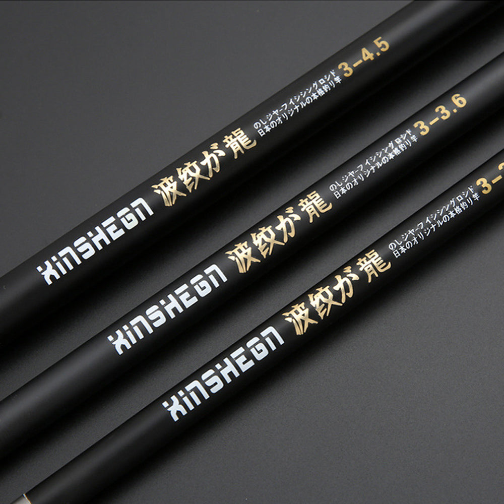 Corrugated Longji peche Rod Rocky Rod Light Hard Carbon Fishing Rod Hand and Sea Dual-pu