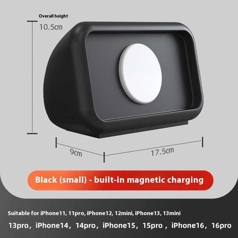 Support de téléphone mobile sans fil magnétique applicable Base de charge de bureau
