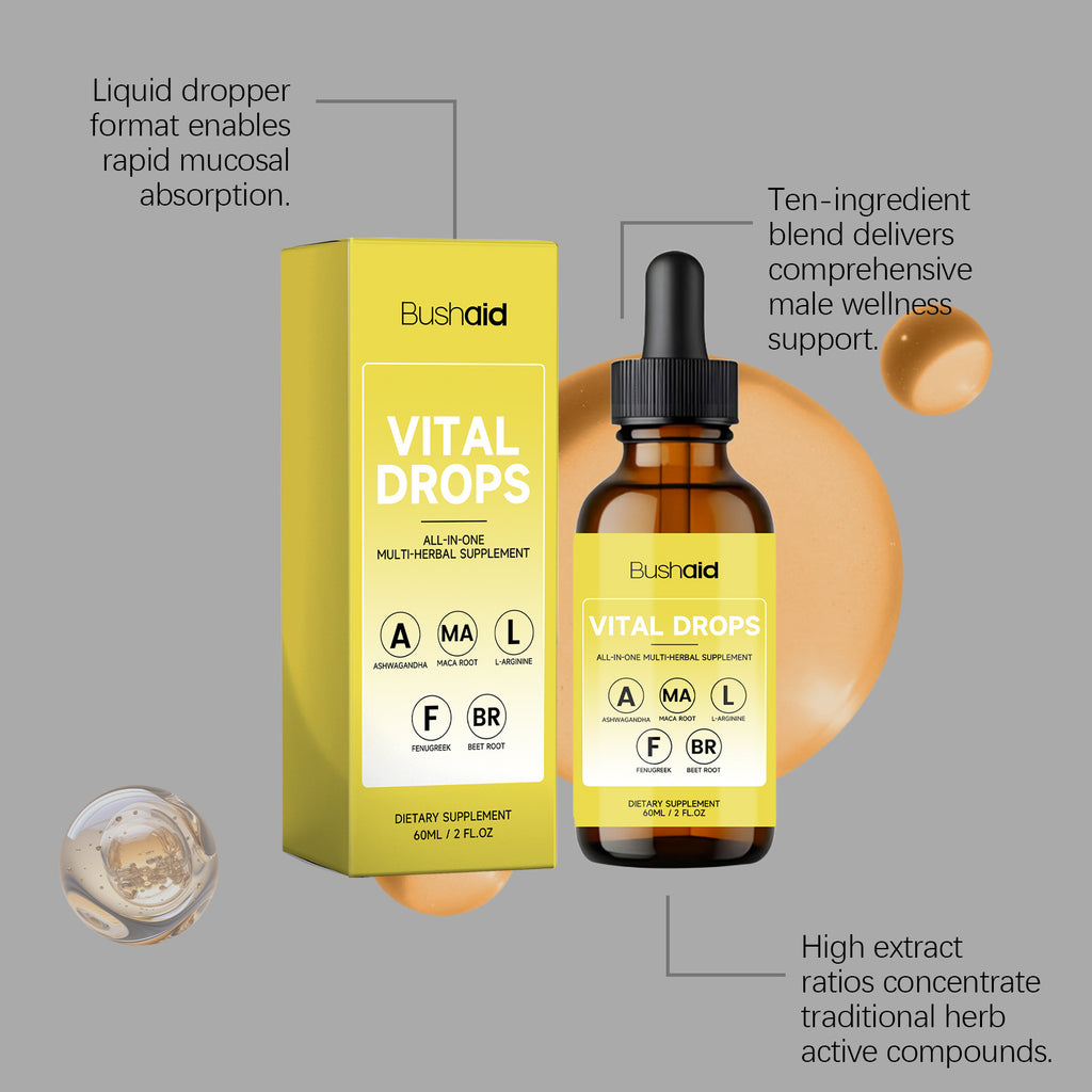 Hommes Vitalité Soutien gouttes