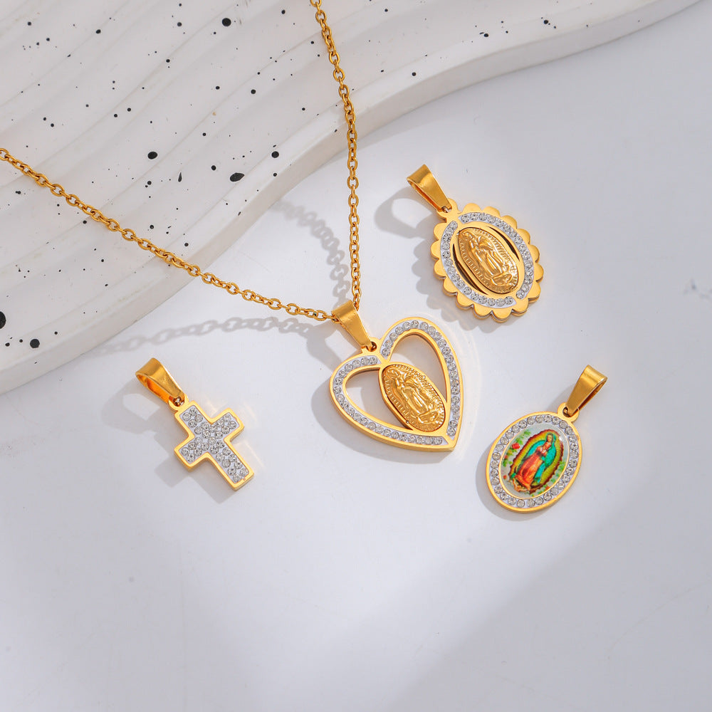 Mini pendentif en forme de caractère Bricolage Charm Accessoire