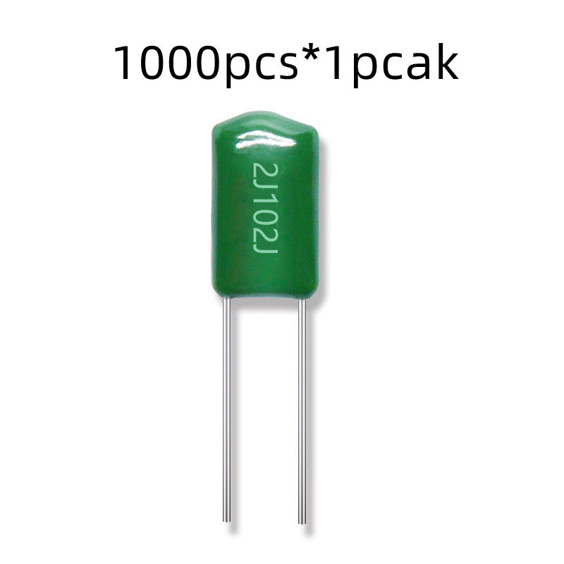 CL11 Polyester 2J102J 1NF Emplacement 5mm 630V102J Capacitateur Mylar en ligne