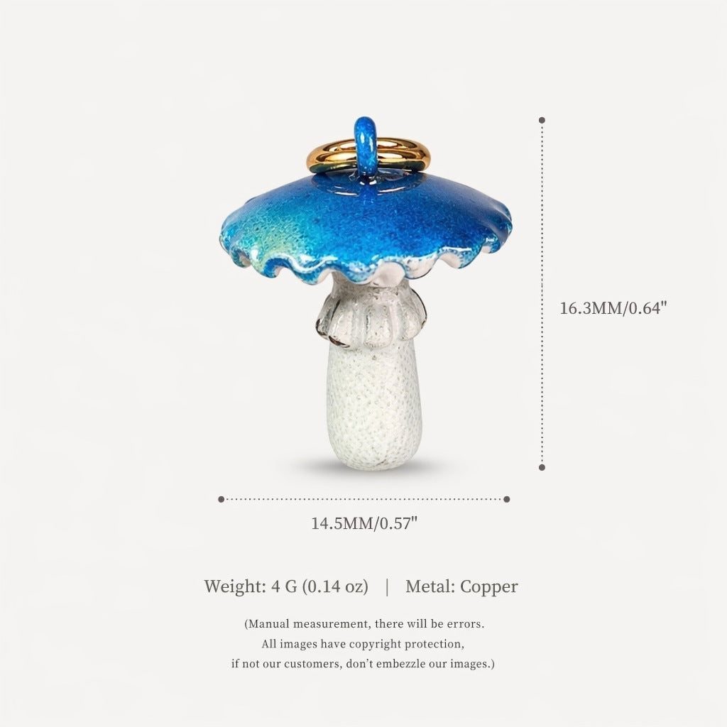 Accessoire de pendentif couleur mode pour champignons
