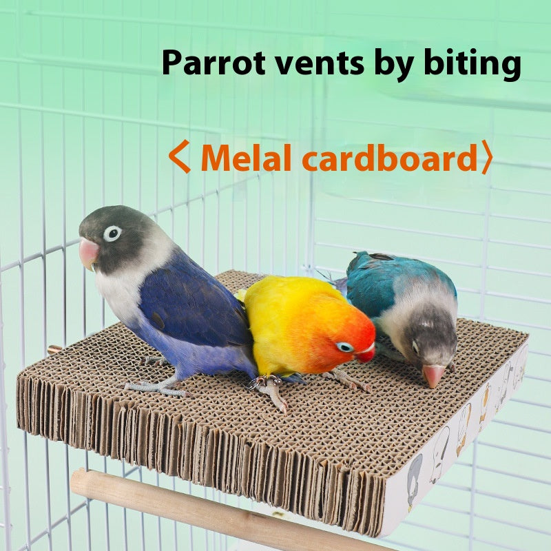 Toys for Parrot Chinese Layer Pie Pet Bed Material