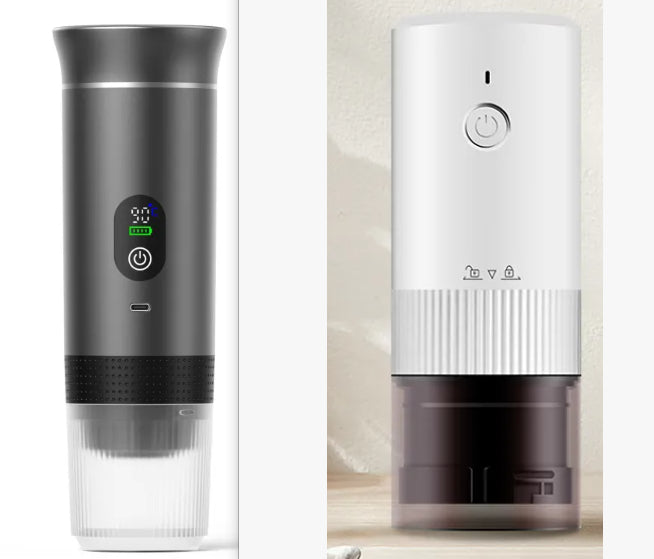 Compact electric coffee machine