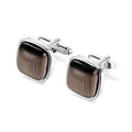 Men's High-end Opal Cufflinks Business Shirt Français Cufflink Ornament