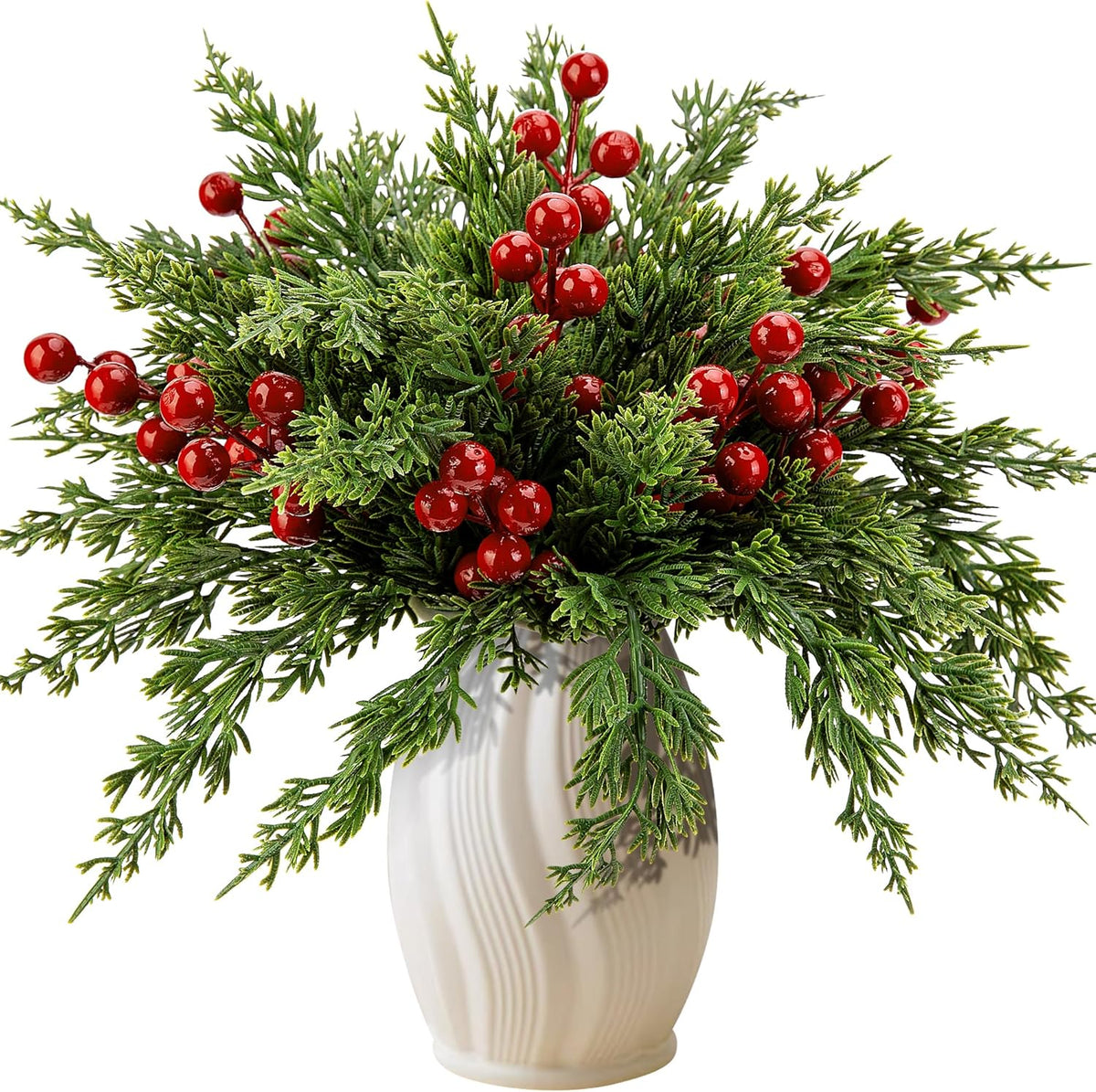Branches artificielles de pin de Noël 45 PCS