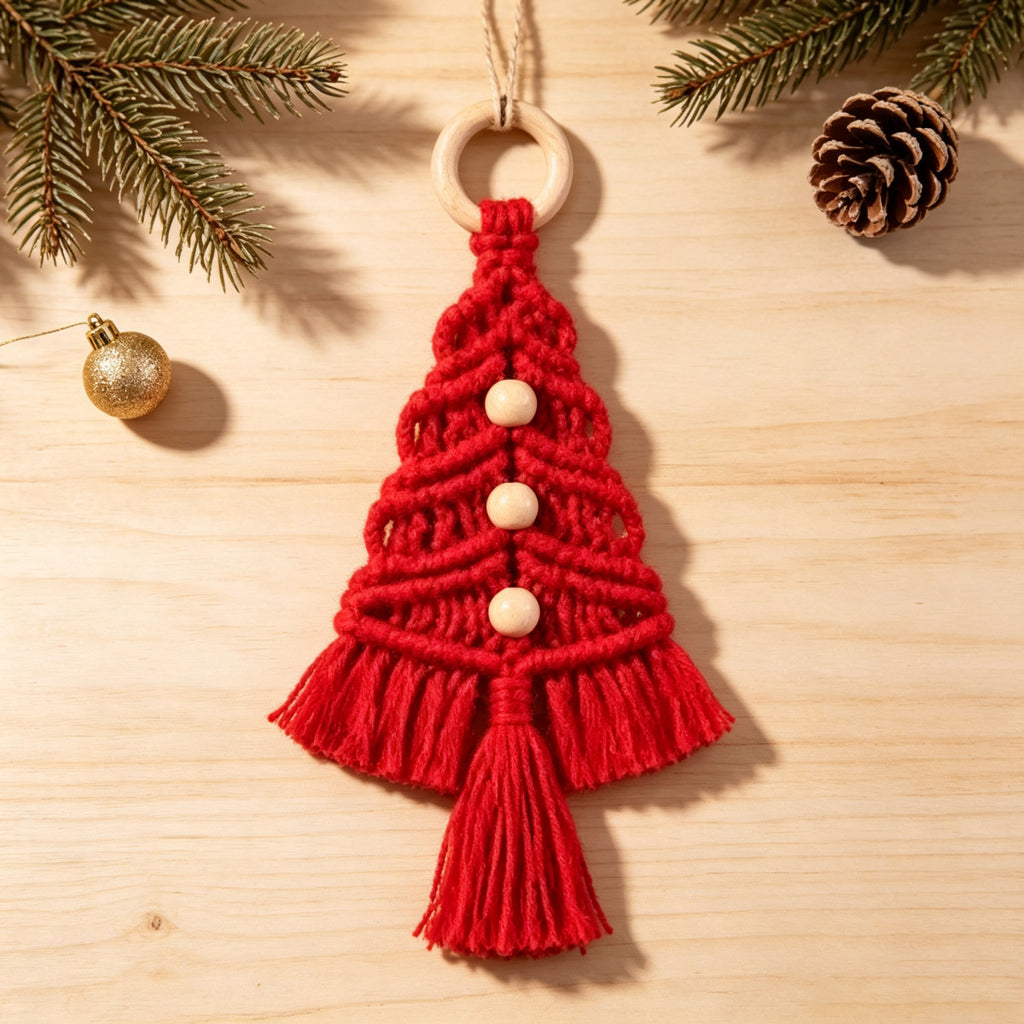 Ornements d'arbre de Noël de style bohème pour les fêtes