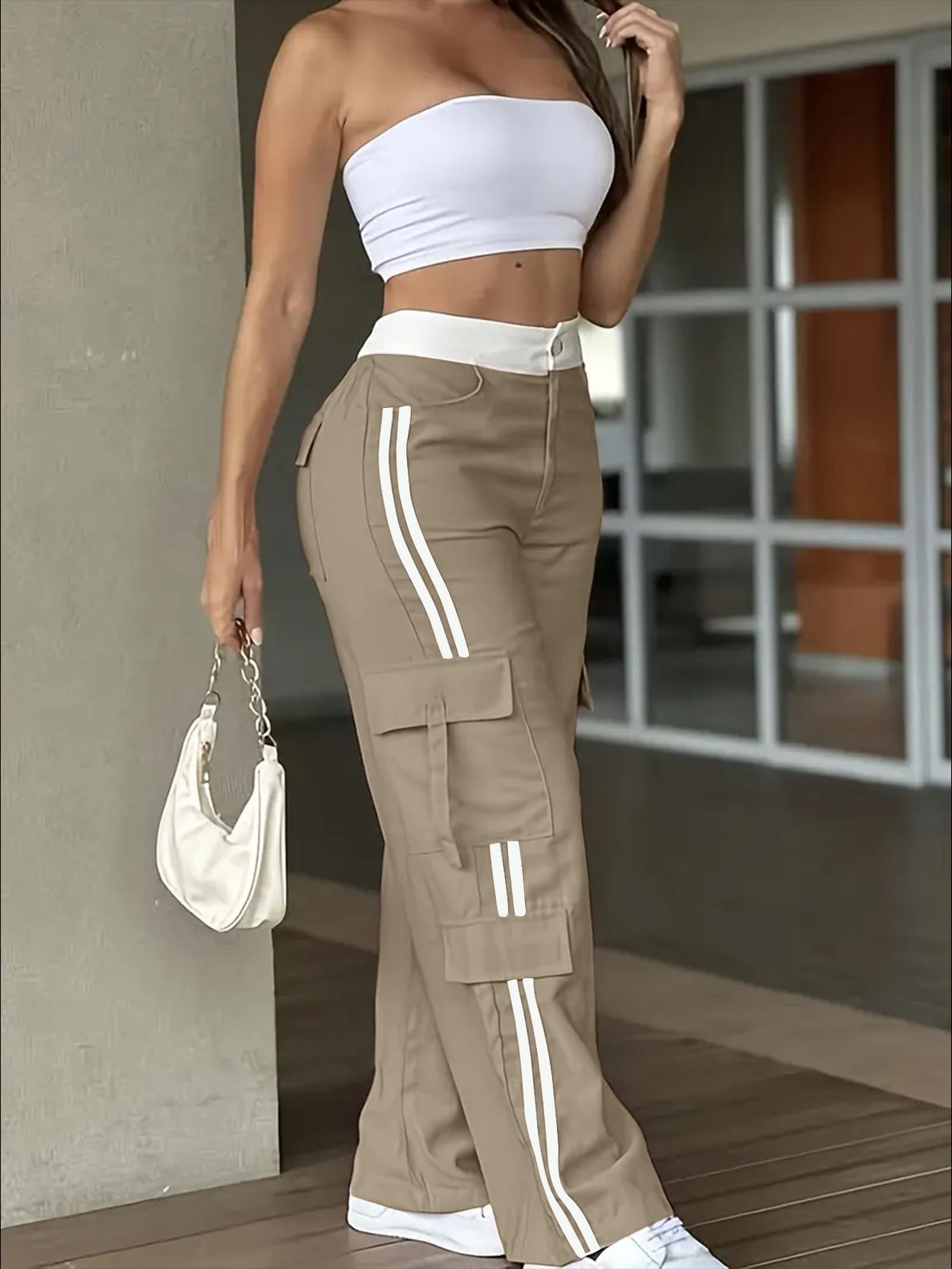 Women's Side Stripe Trousers