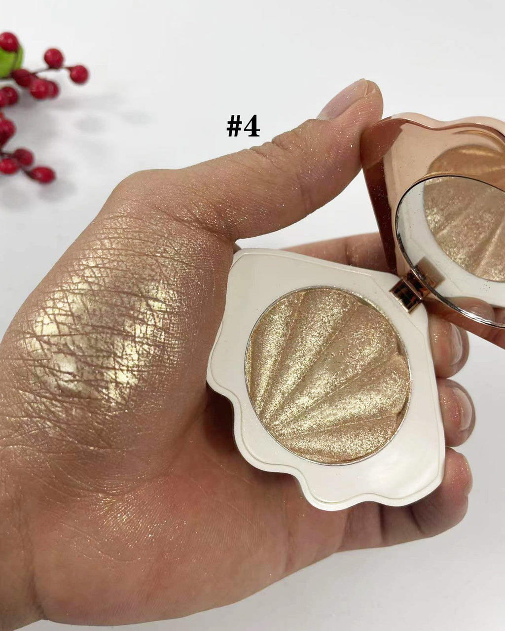 En forme de coquille Monochrome Highlight et Contour Palette