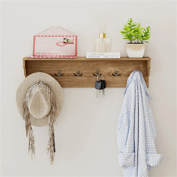 Support mural avec plateau - 31,5"x5,5"x8"