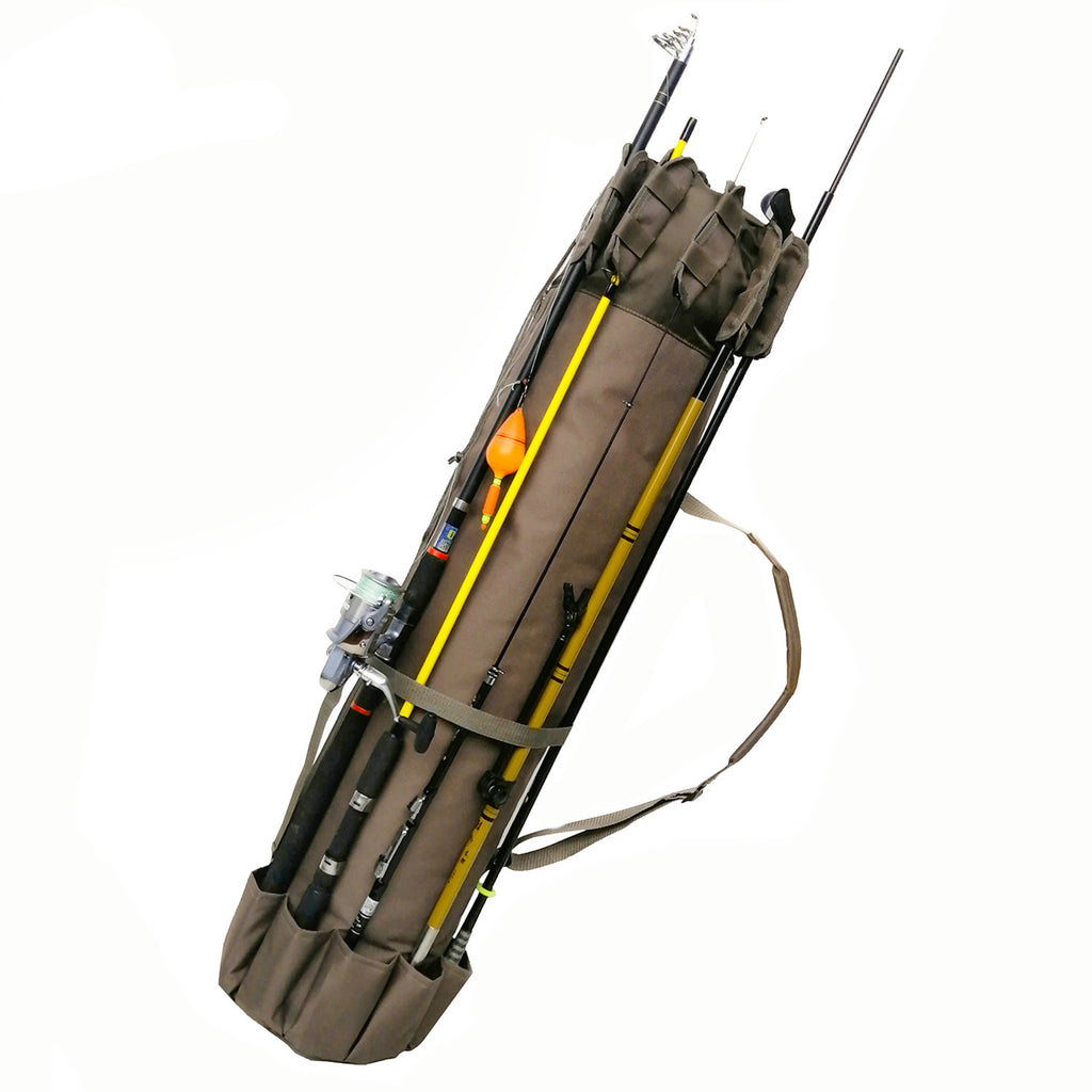 Pêche Rod Équipement de pêche Sac de pêche cylindrique
