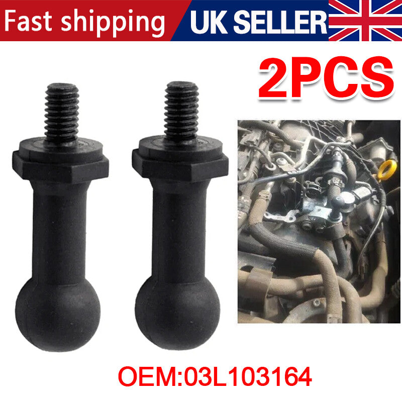 2 PCS Couverture de montage Peg Bolt POUR Skoda A Udi VW CADY-MK3 1.6 2.0 TDI