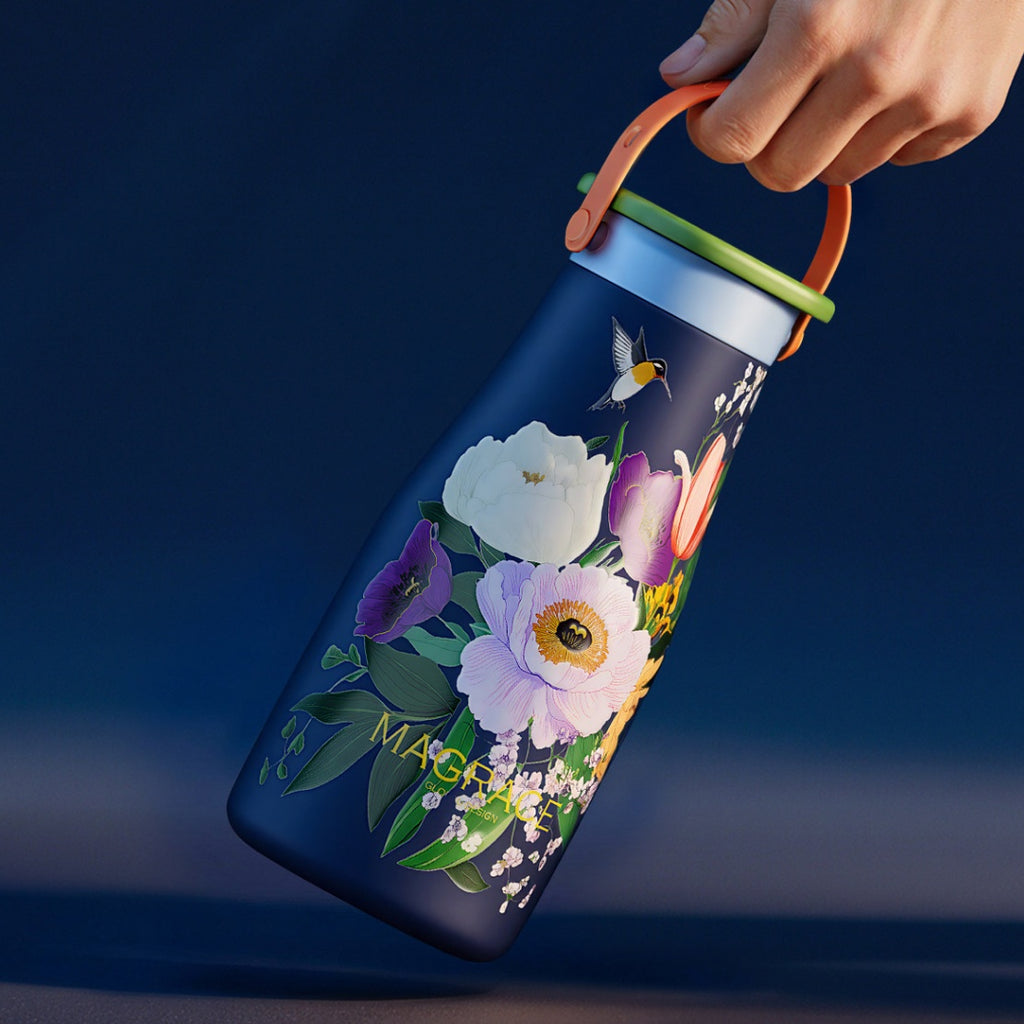 Mug thermique en acier inoxydable avec un liner intérieur en céramique Grande capacité