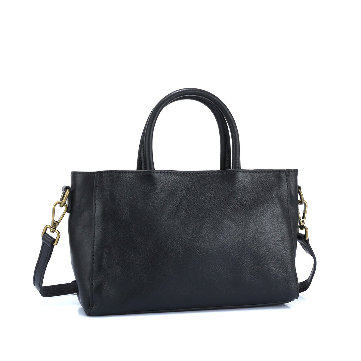 Sac à main en cuir véritable simple et polyvalent